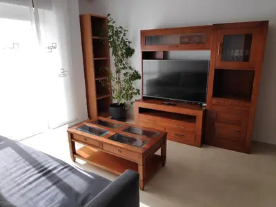 Una televisión o centro de entretenimiento en Victoria Home Córdoba
