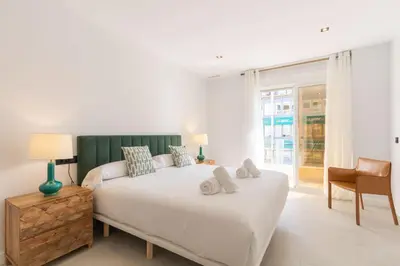 Cama o camas de una habitación en Imagen Metrosol Deluxe by Valcambre