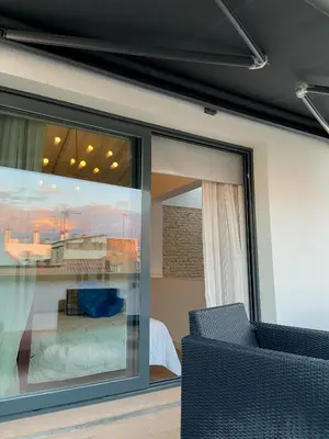 Zona de estar de CASA NAIA Santa Rufina 7