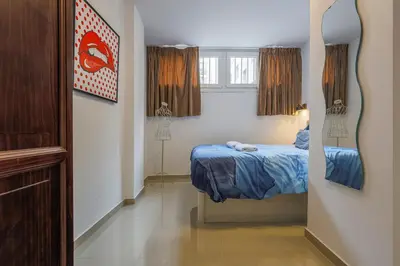 Cama o camas de una habitación en Magnifico apartamento de diseño centro Sevilla