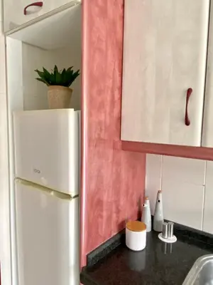 Una cocina o zona de cocina en Apartamento Centro Peña de los Enamorados