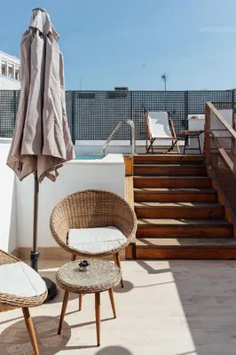 Un balcón o terraza de Luxury and cozy- 1Bd 1Bth- Las Setas