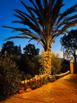 Jardín al aire libre en Cortijo el Alcornocal