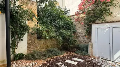 Jardín al aire libre en La Casa de la Escalera 3