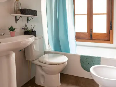 Un baño de Apartamento Las Tazas (Parking Gratuito)