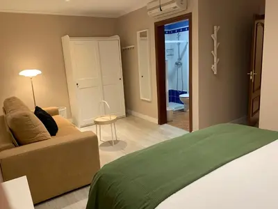 Cama o camas de una habitación en El Rincón del Brillante