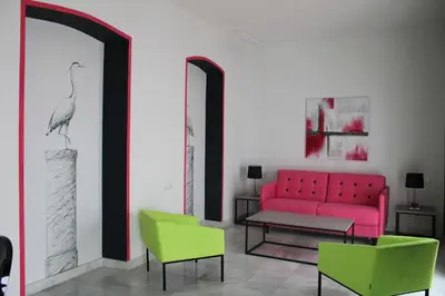 Zona de estar de Ritual Alameda Suites