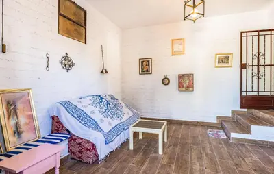 Zona de estar de Cozy Home In Puente Genil