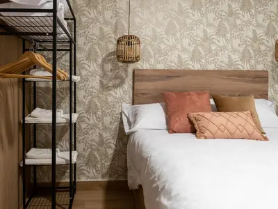 Cama o camas de una habitación en La Casita del Museo