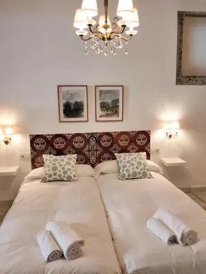 Cama o camas de una habitación en Apartamento 
