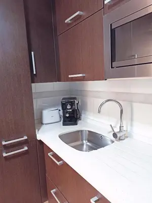 Una cocina o zona de cocina en Apartamento La Reina