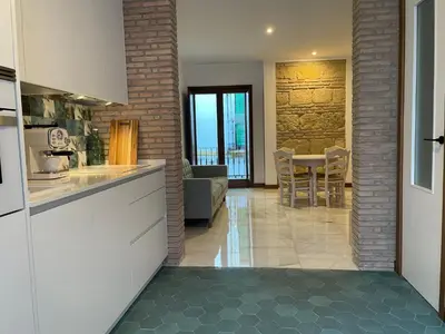 Una cocina o zona de cocina en La Casa de La Escalera