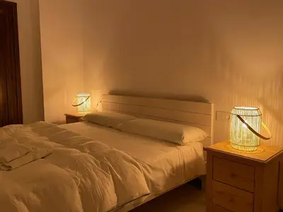 Cama o camas de una habitación en La Casa de La Escalera