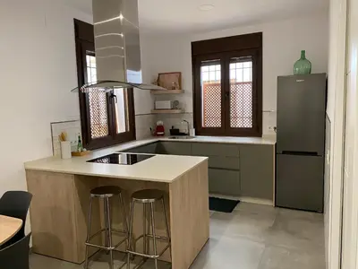 Una cocina o zona de cocina en Apartamentos La Cámara I Córdoba Corredera