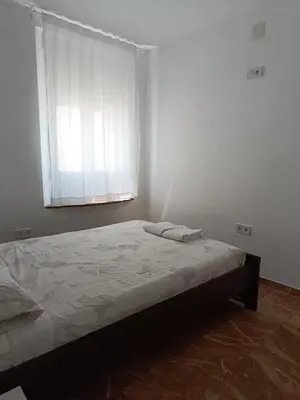 Cama o camas de una habitación en Piso dos dormitorios junto plaza Colón