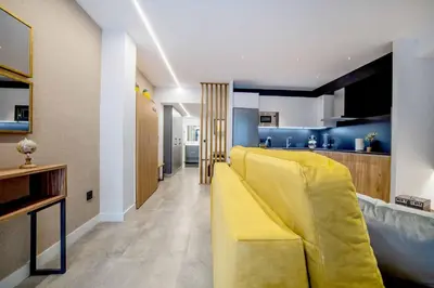Una cocina o zona de cocina en NEW Loft Cabel & Parking Incluido