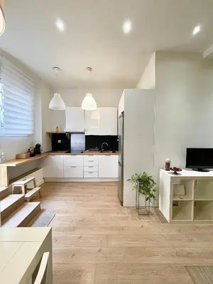 Una cocina o zona de cocina en El Apartamento de Trini en la Alameda