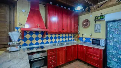 Una cocina o zona de cocina en Casa El Secanillo Loja by Ruralidays