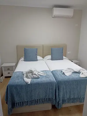 Cama o camas de una habitación en El Mirador De San Fernando