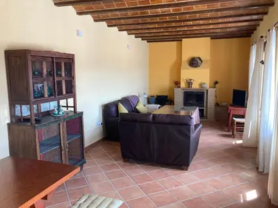 Zona de estar de Casa rural Entre el Viento y el Agua