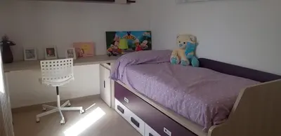 Cama o camas de una habitación en APARTAMENTO REFORMADO Y LUMINOSO EN AGUILAR DE LA FRONTERA