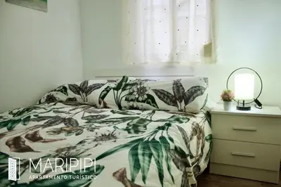 Cama o camas de una habitación en Apartamento maripipi