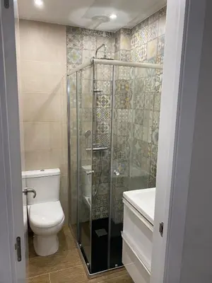 Un baño de Acogedor apartamento en la Buhaira
