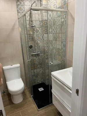 Un baño de Acogedor apartamento en la Buhaira