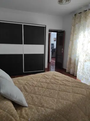 Cama o camas de una habitación en Casa Rural Moreno