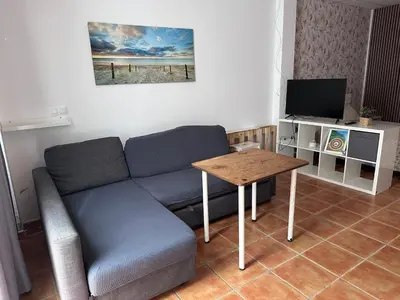 Una televisión o centro de entretenimiento en Estudio Coripe