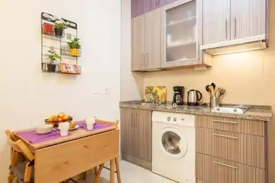 Una cocina o zona de cocina en Loft zona Alameda centro Histórico