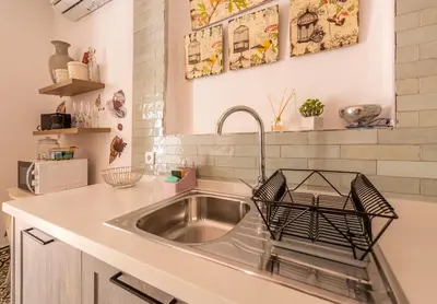 Una cocina o zona de cocina en La Casona Verde