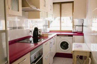 Una cocina o zona de cocina en SunShine Mezquita