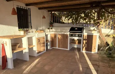 Una cocina o zona de cocina en Finca El Sueño Andaluz