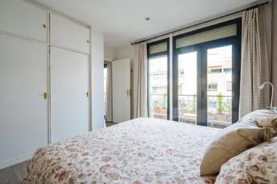 Cama o camas de una habitación en Imagen Parasol