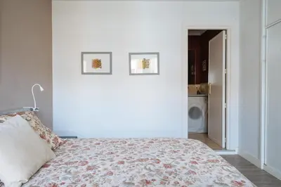 Cama o camas de una habitación en Imagen Parasol