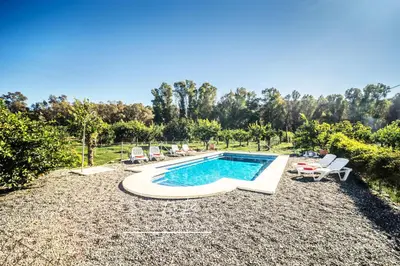 Piscina en o cerca de Impresionante Casa de Campo, Alora, Málaga