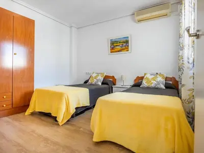 Cama o camas de una habitación en Apartamento Isbilya