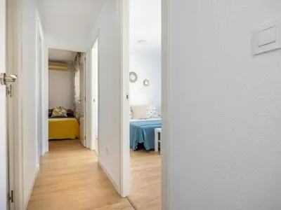 Cama o camas de una habitación en Apartamento Isbilya