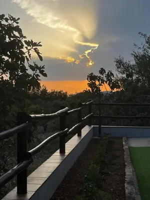 Amanecer o atardecer desde la casa o chalet o alrededores