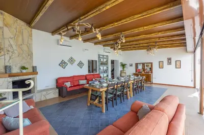 Zona de estar de Casa Rural Maimones.