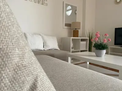 Una televisión o centro de entretenimiento en APARTAMENTO PLAZA ESPAÑA
