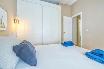 Cama o camas de una habitación en Aromas de Especieros