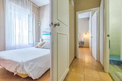 Cama o camas de una habitación en Aromas de Especieros