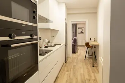 Una cocina o zona de cocina en Vivienda con Fines turísticos 