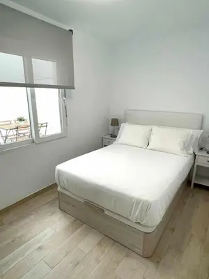 Cama o camas de una habitación en Apartamentos Azonaicas Centro Tendillas