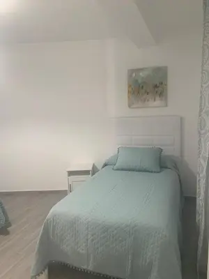 Cama o camas de una habitación en El Balcón de la Roca