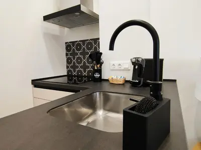 Una cocina o zona de cocina en Apartamento mi Esperanza