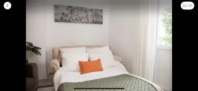 Cama o camas de una habitación en VERY NICE APARTAMENT. CITY CENTER. PRIVATE PARKING