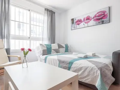 Cama o camas de una habitación en Algaba planta Baja C